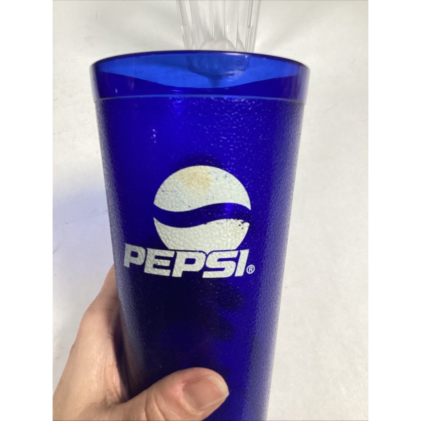 Lot Of 5 Vintage Coca Cola And Pepsi Plastic Tumblers