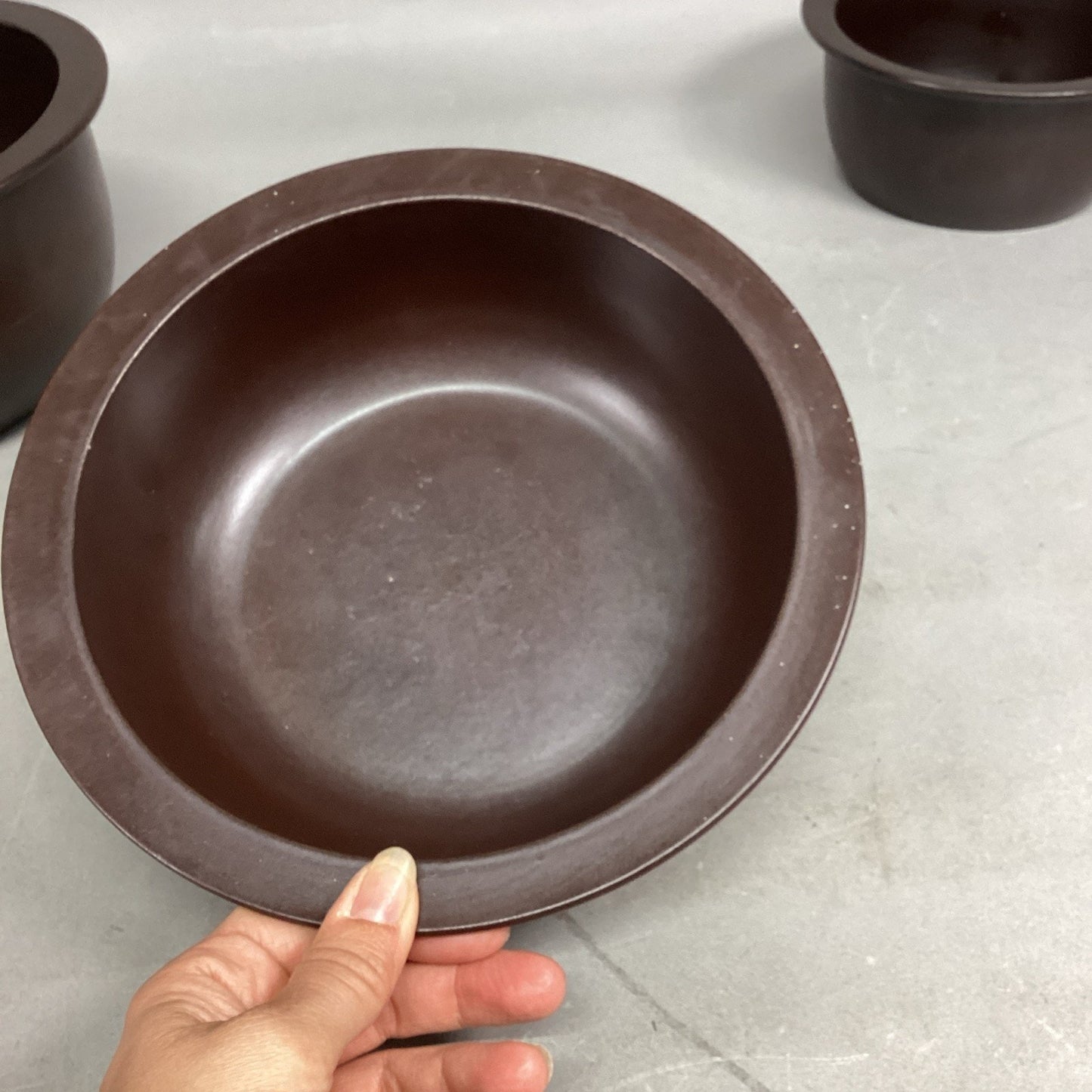 Set of 3 Vintage Arabia Bowls And Pot Set - Made In Thailand
