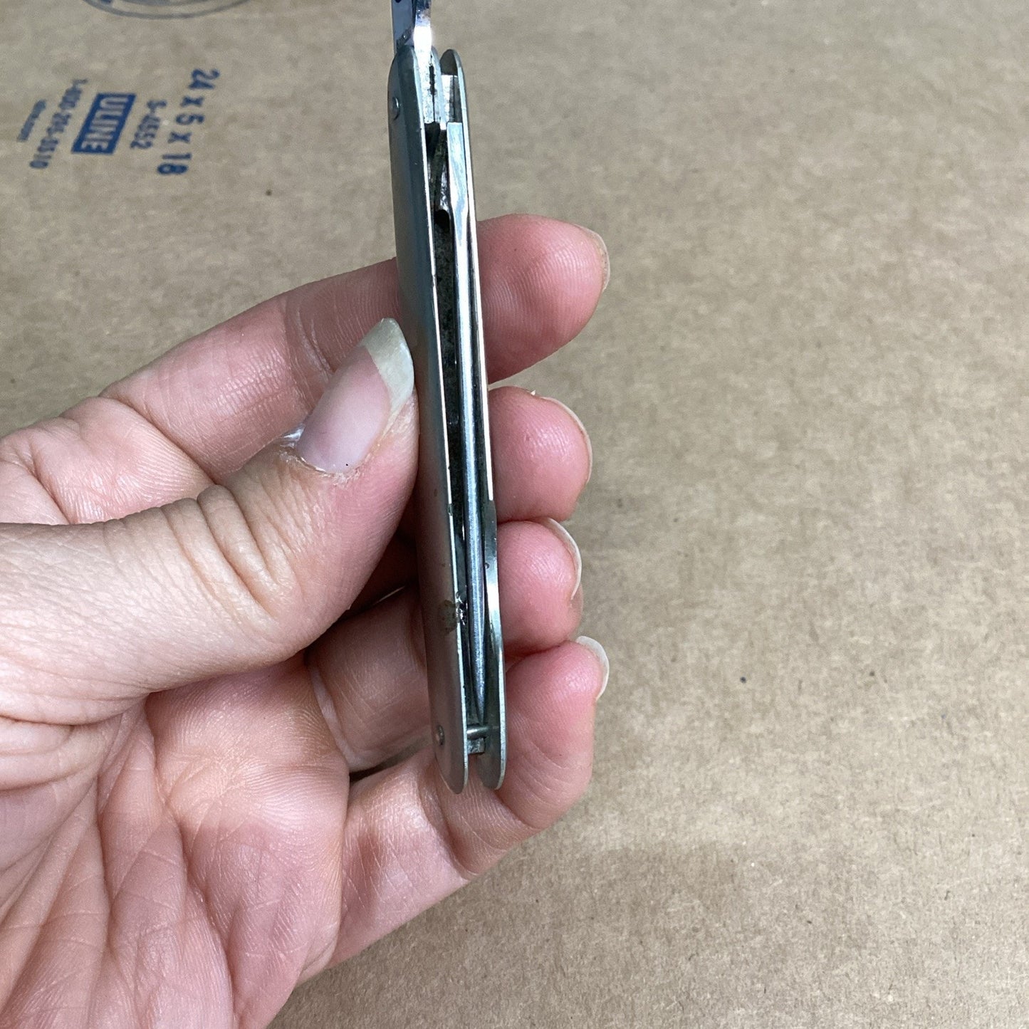 Kaywoodie Stainless Japan Pipe Pocket Knife