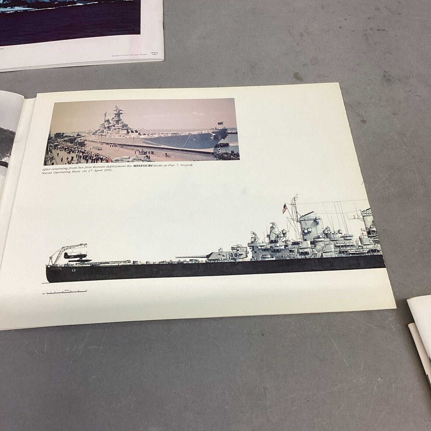 USS North Carolina, USS Missouri, USS Iowa, USS Texas, USS MA Ship’s Data