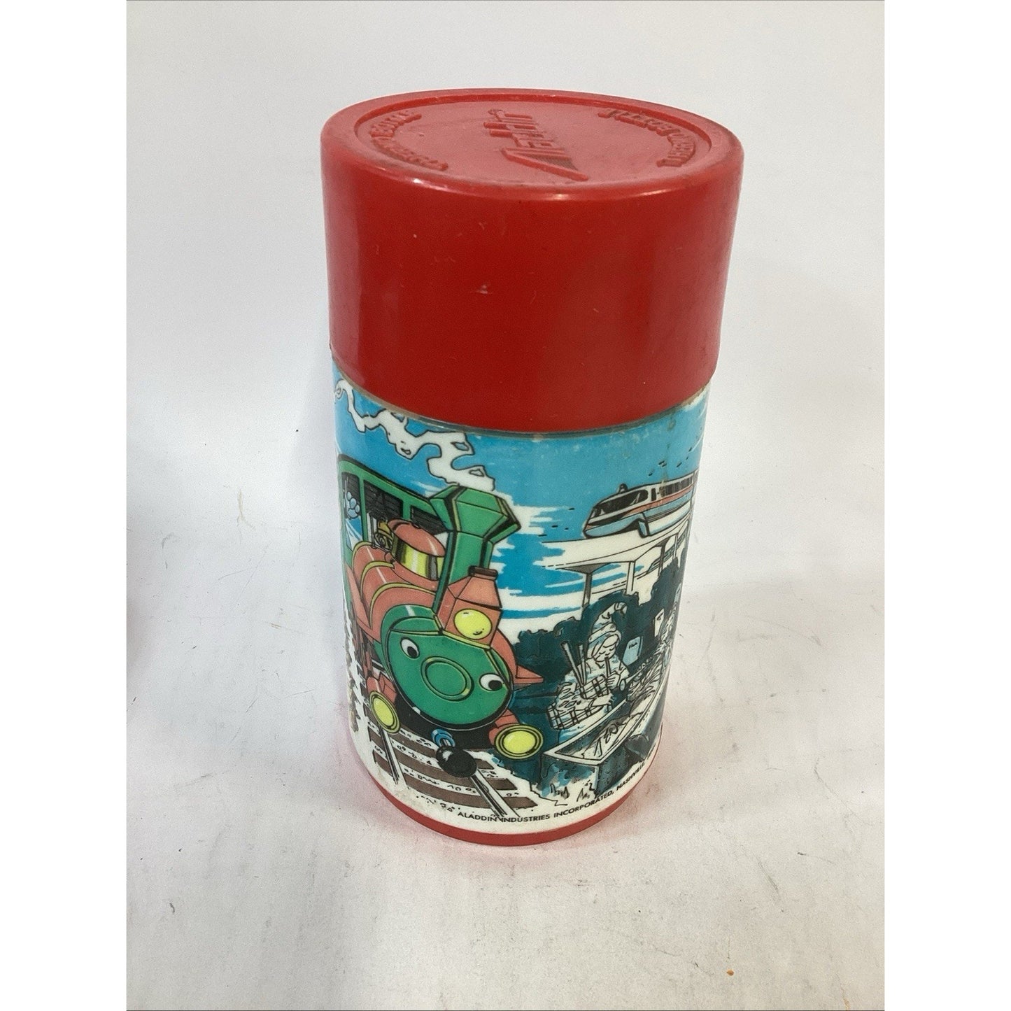 Walt Disney’s Wonderful World Vintage Plastic Thermos