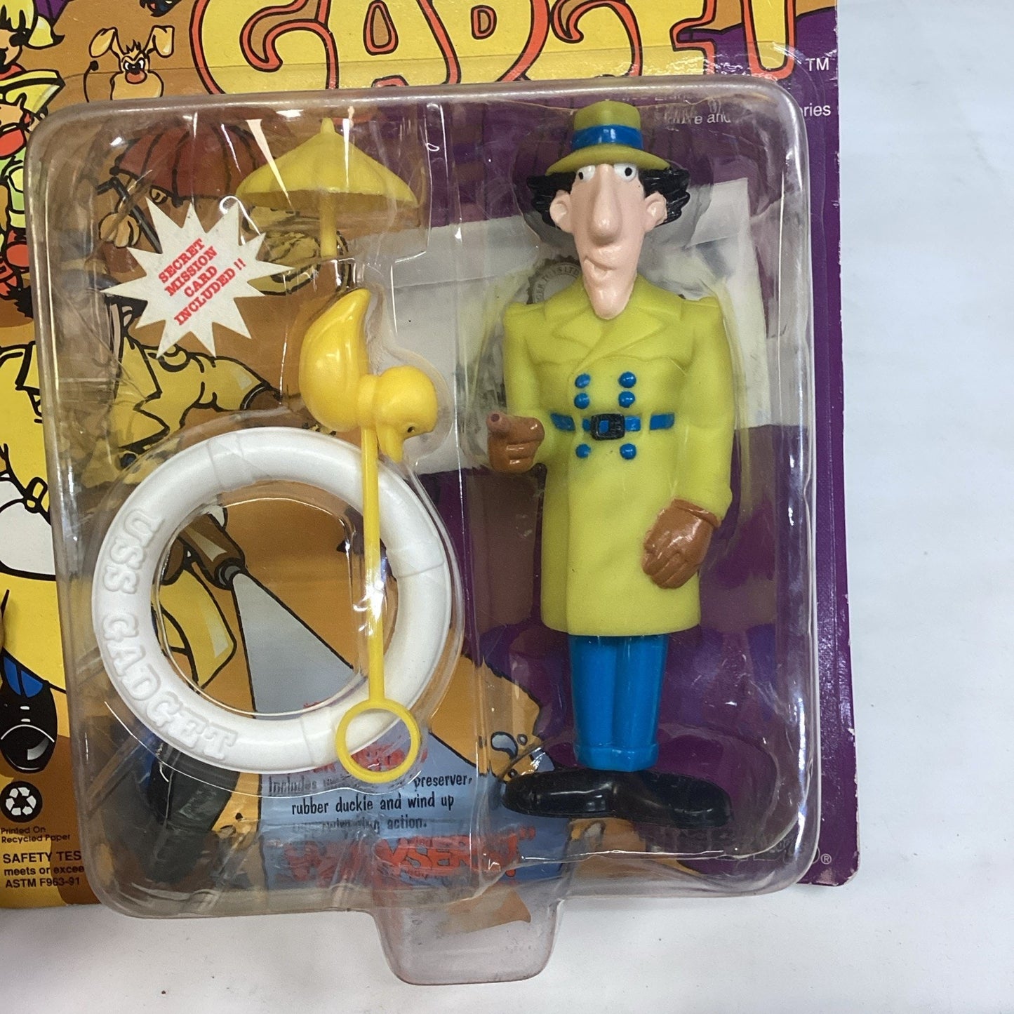 1992 Tiger Toys Inspector Gadget - Go Go Gadget Water Pistol