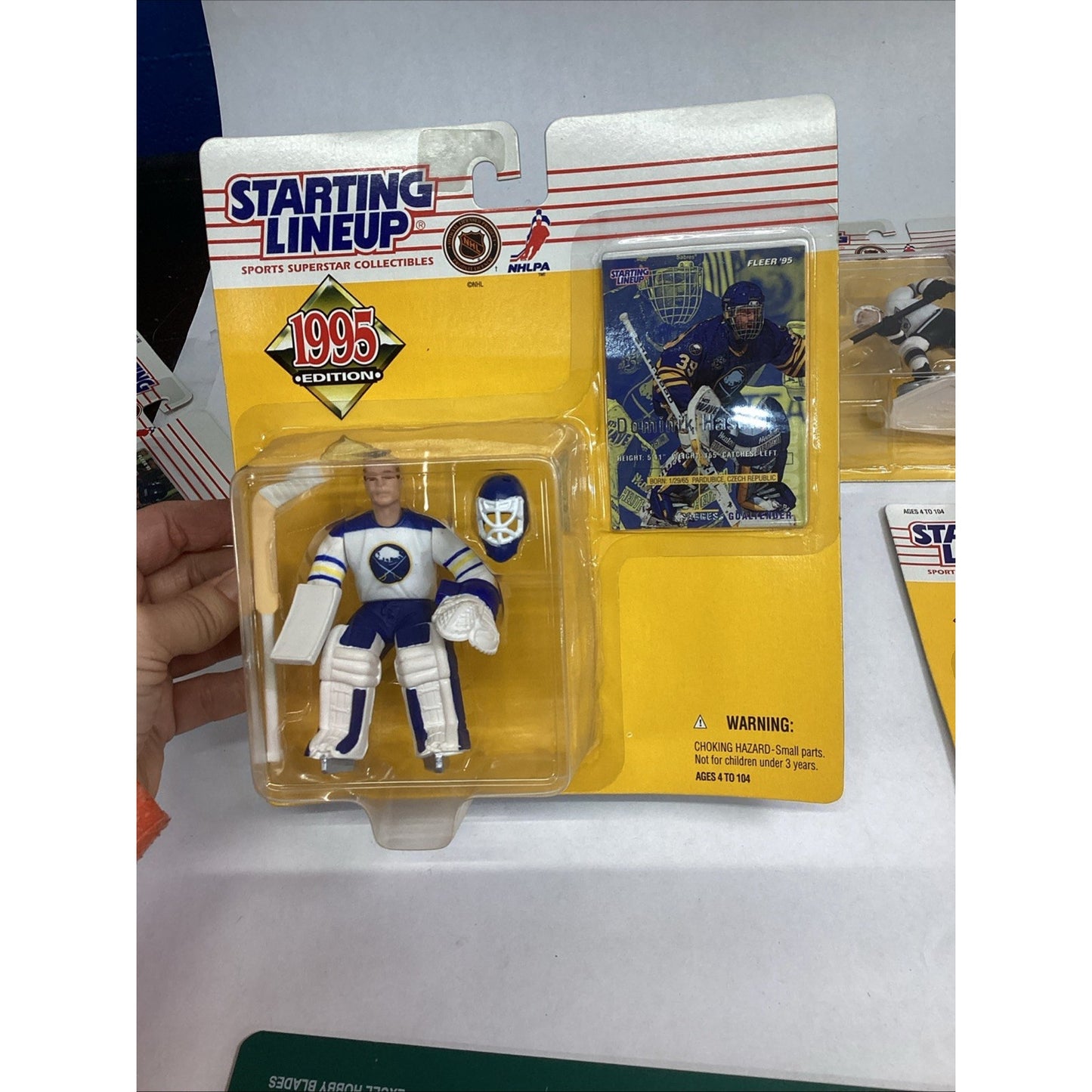 Lot Of 5 Starting Lineup 1995 Editions Hockey Player Figures - New