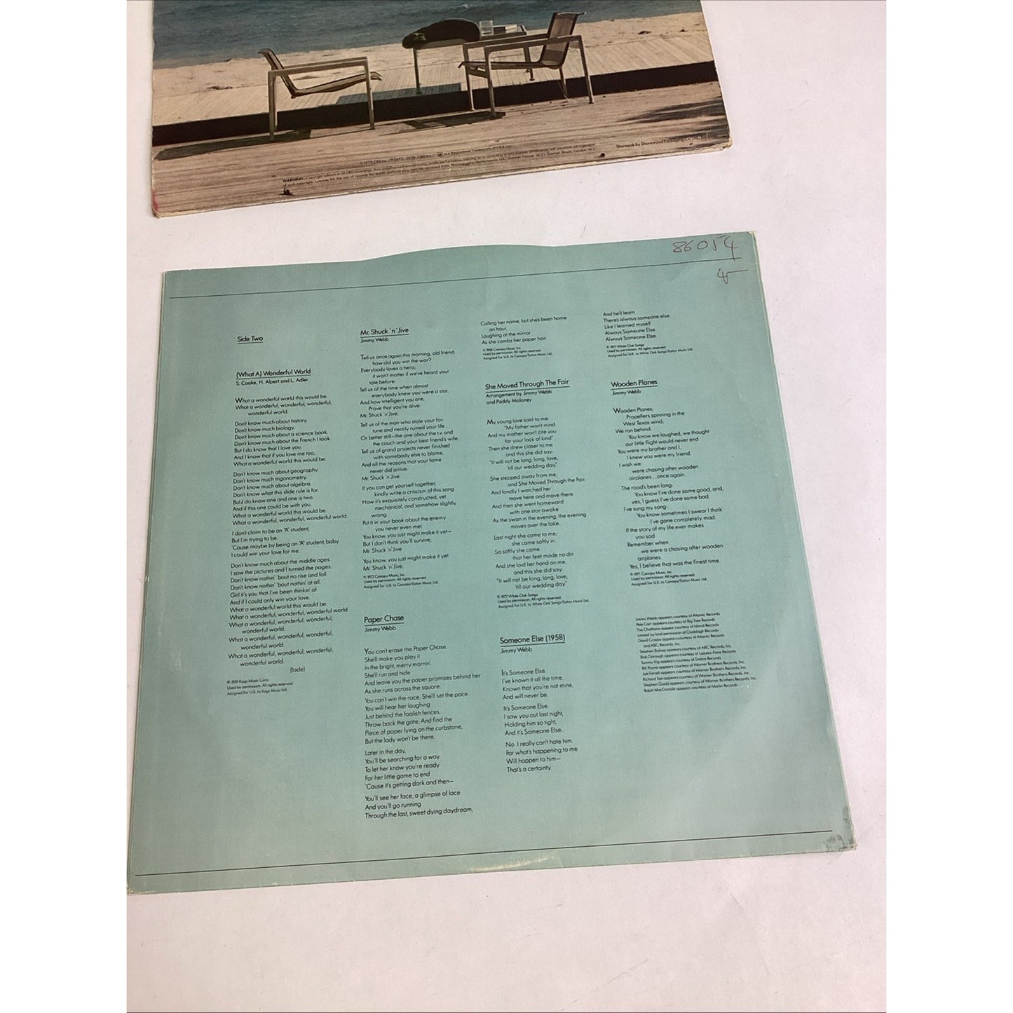 ART GARFUNKEL-WATERMARK-1978 JIMMY WEBB Vinyl Record