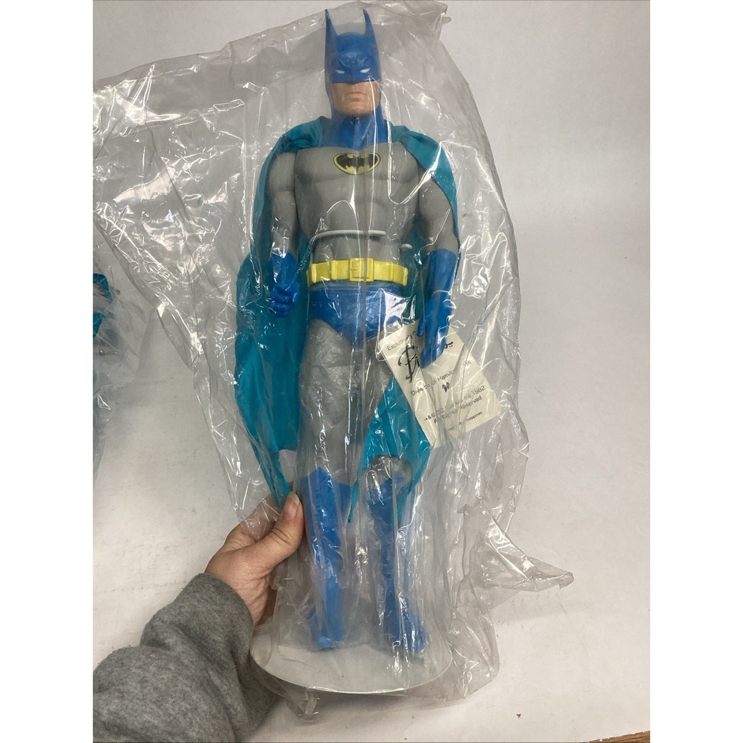 Lot Of 2 1982 DC Comics Hamilton Gifts BATMAN Figurines W/ Stands - New/Sealed