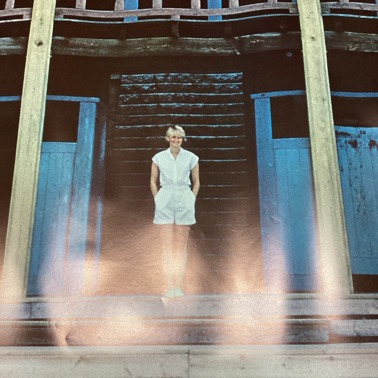 Vintage Marc O’Polo Woman In Front Of Building Poster - 39.5x27.5”