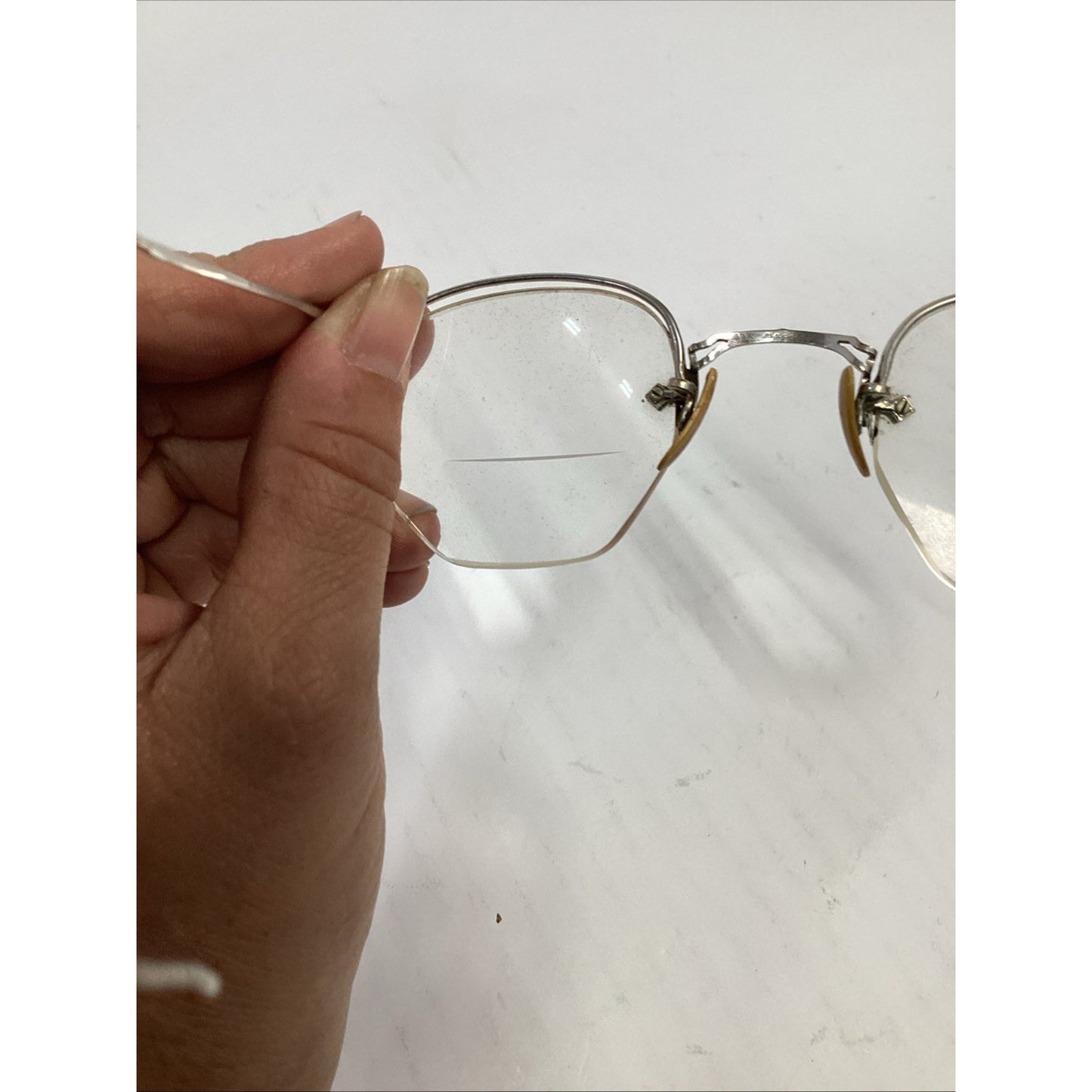 Vintage American Optical Bifocal Eyeglasses With Hard Case