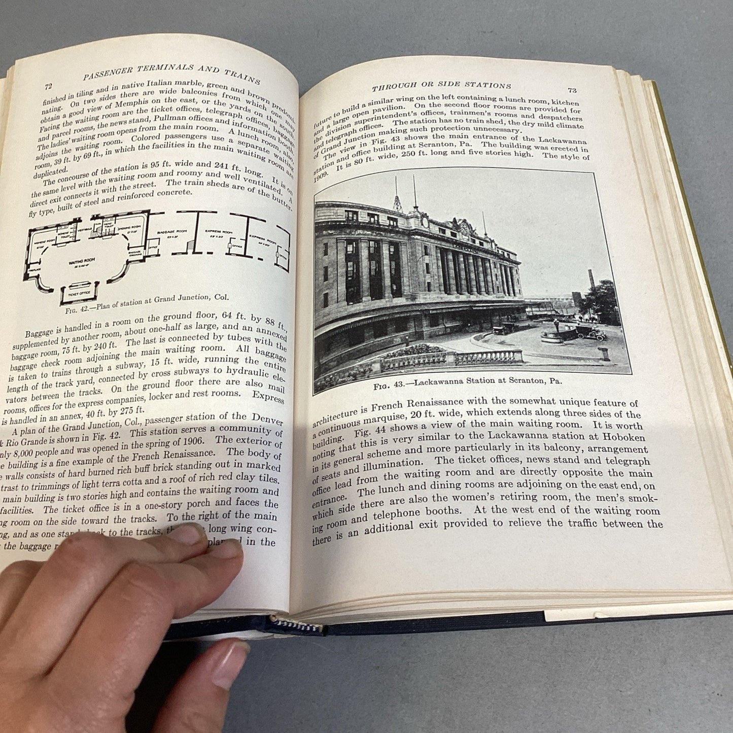 Passenger Terminals and Trains - by Droege - Kalmbach Publishing 1969 Reprint