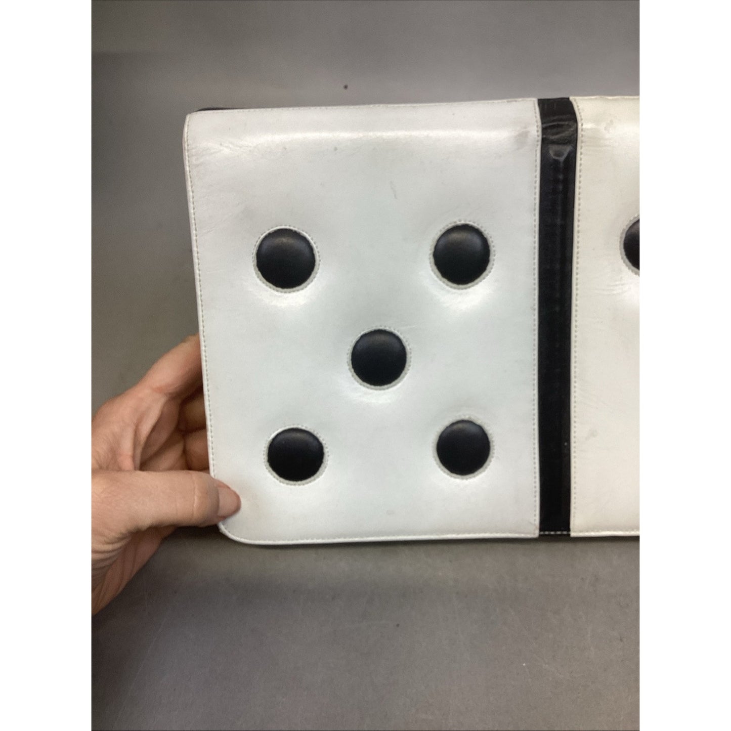 Vintage Unique Carey Adina Dominos Game Purse