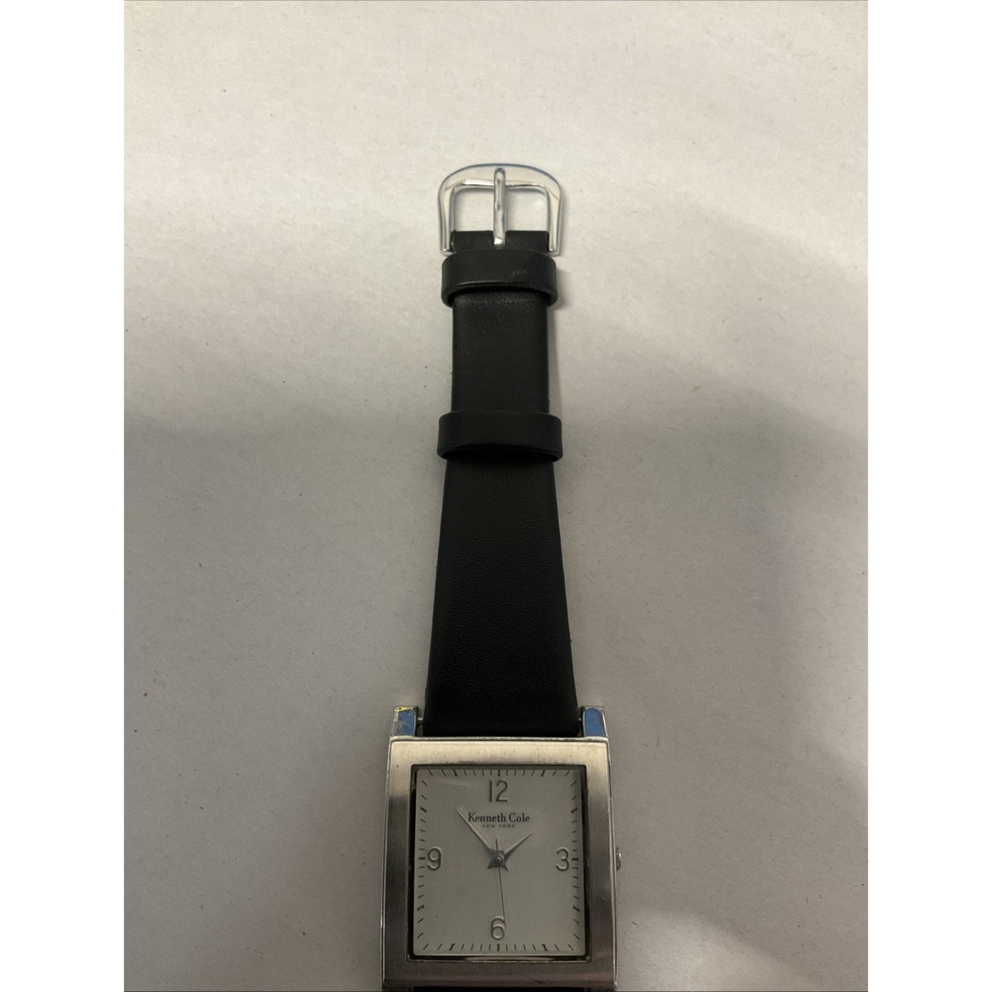 Kenneth Cole Woman’s Watch KC1149 Square -Black Band - Needs Battery