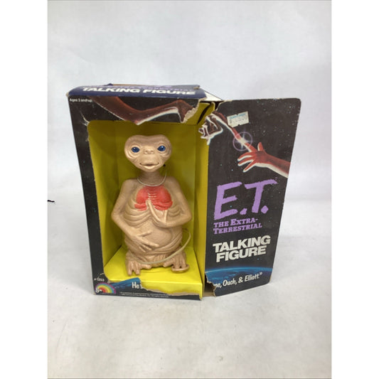 1982 Vintage LJN Toys E.T. Extra Terrestrial Talking Figure NOS - Damaged Box