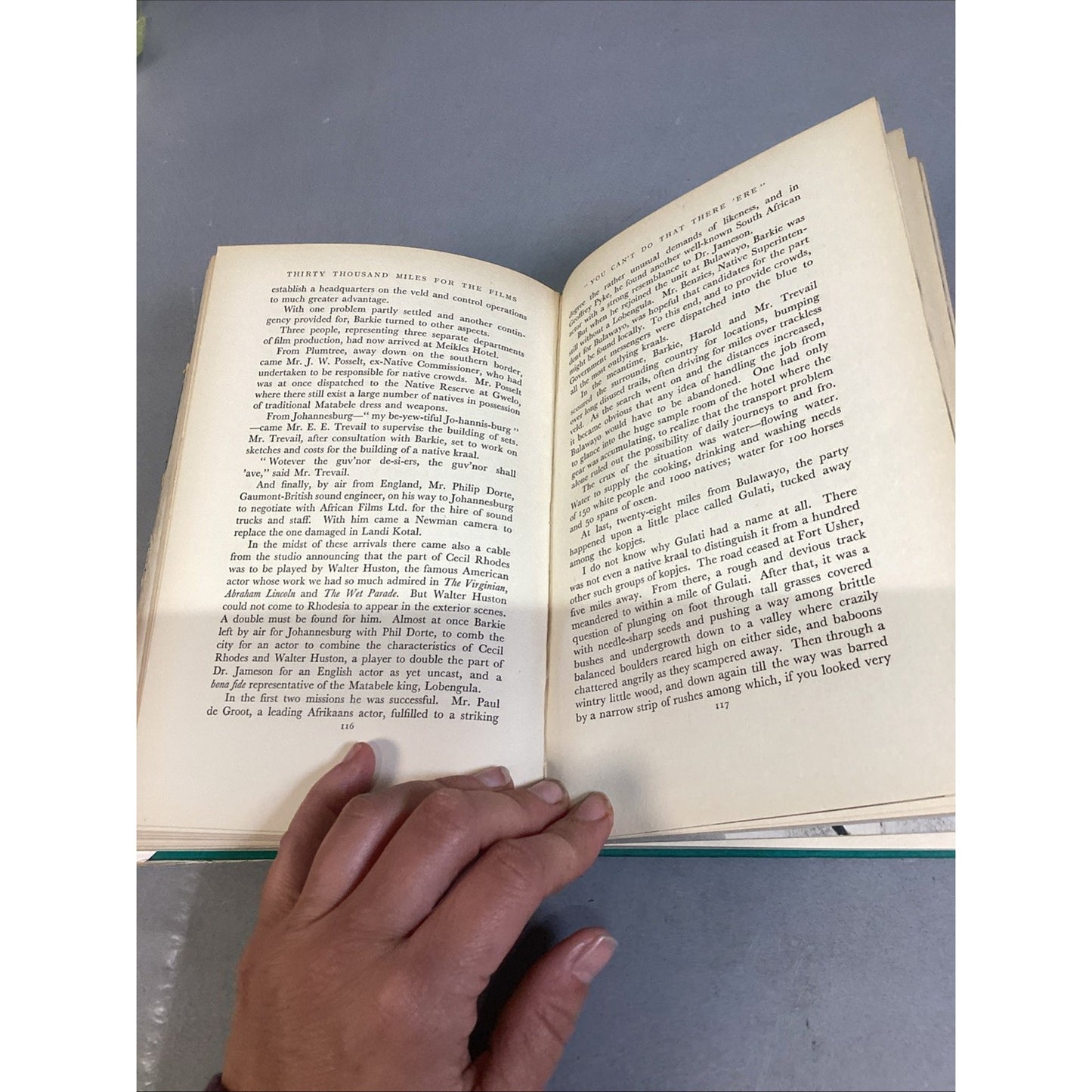 Natalie Barkas, Thirty Thousand Miles for the Films (HC, 1st ed.) 1937