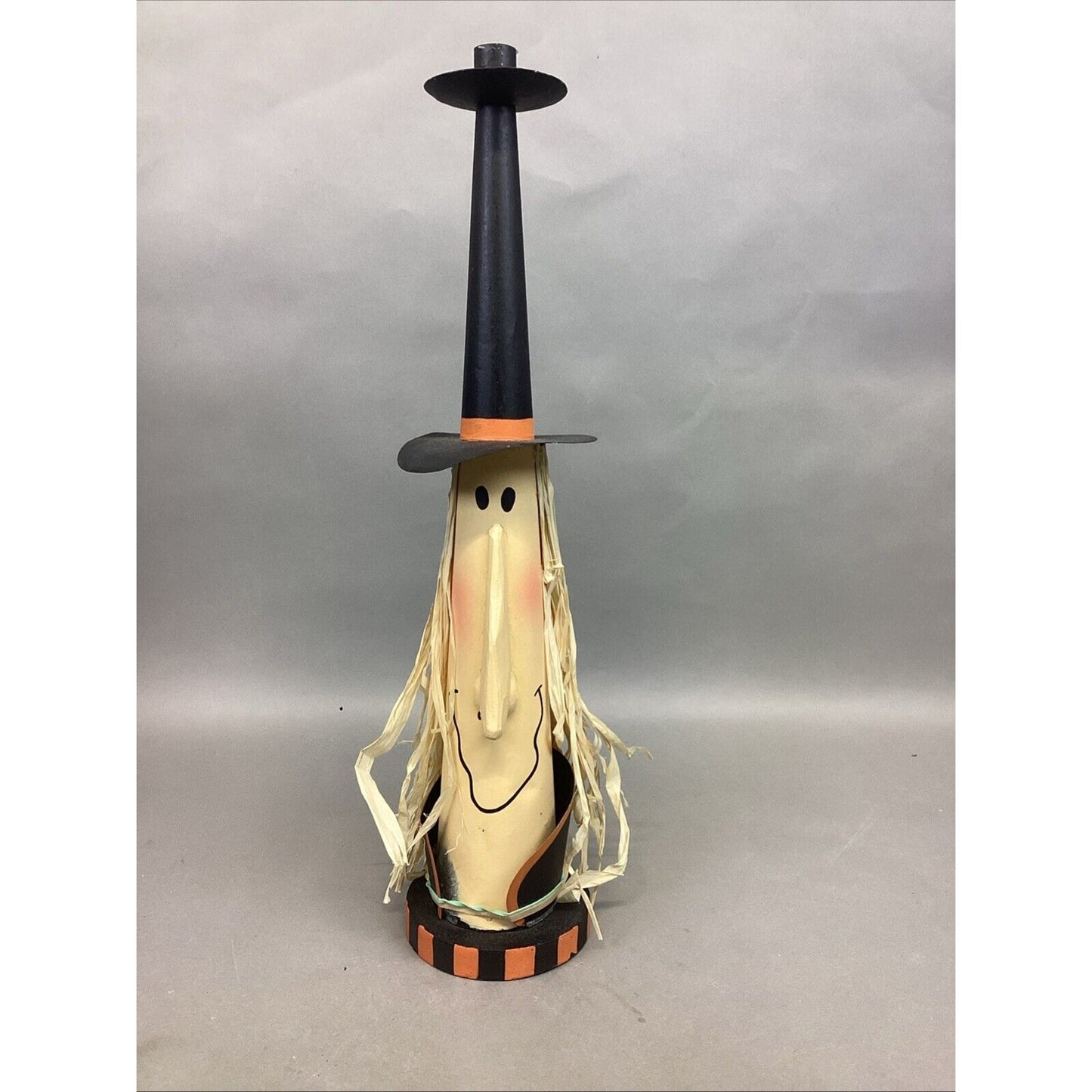 Set Of 2 - 20” Witch Candle Holders