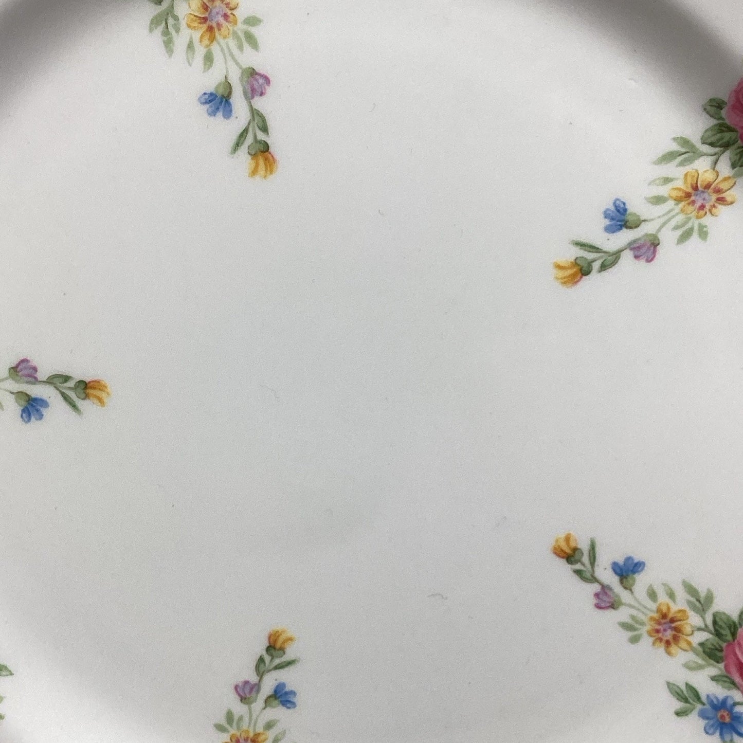Royal Grafton Bone China Floral Dessert Or Salad Plate W/ Gold Trim- 8”D England