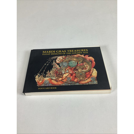 Mardi Gras Treasures : Float Designs of the Golden Age Henri Schindler PC Book