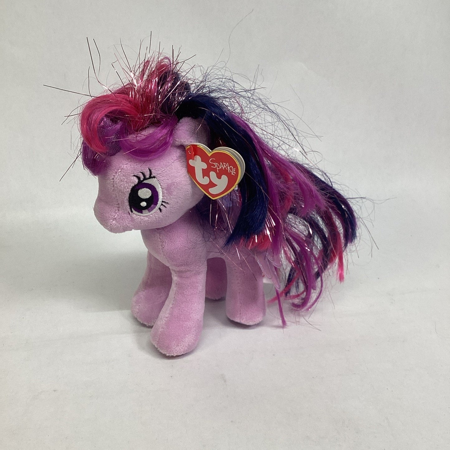 Ty My Little Pony Plush TWILIGHT SPARKLE 10" Plush Horse Toy