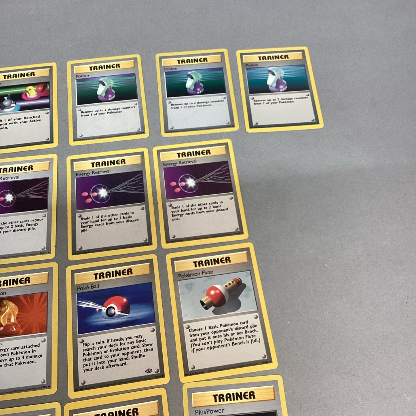 Lot Of 31 Pokemon Trainers Trading Cards