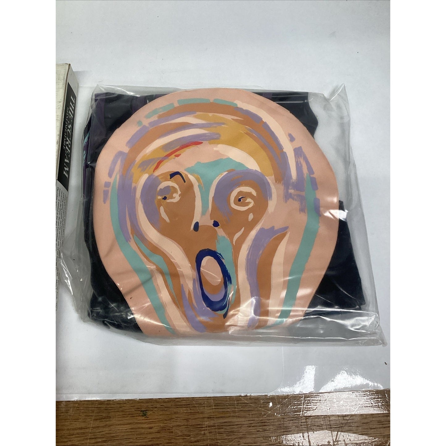 RARE! NOS - Giant 50" Scream Edvard Munch Inflatable Art Blow Up Vintage 1991