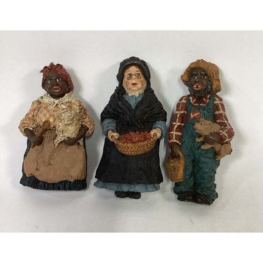 Vintage Lot Of 3 June McKenna Figurines - 1985