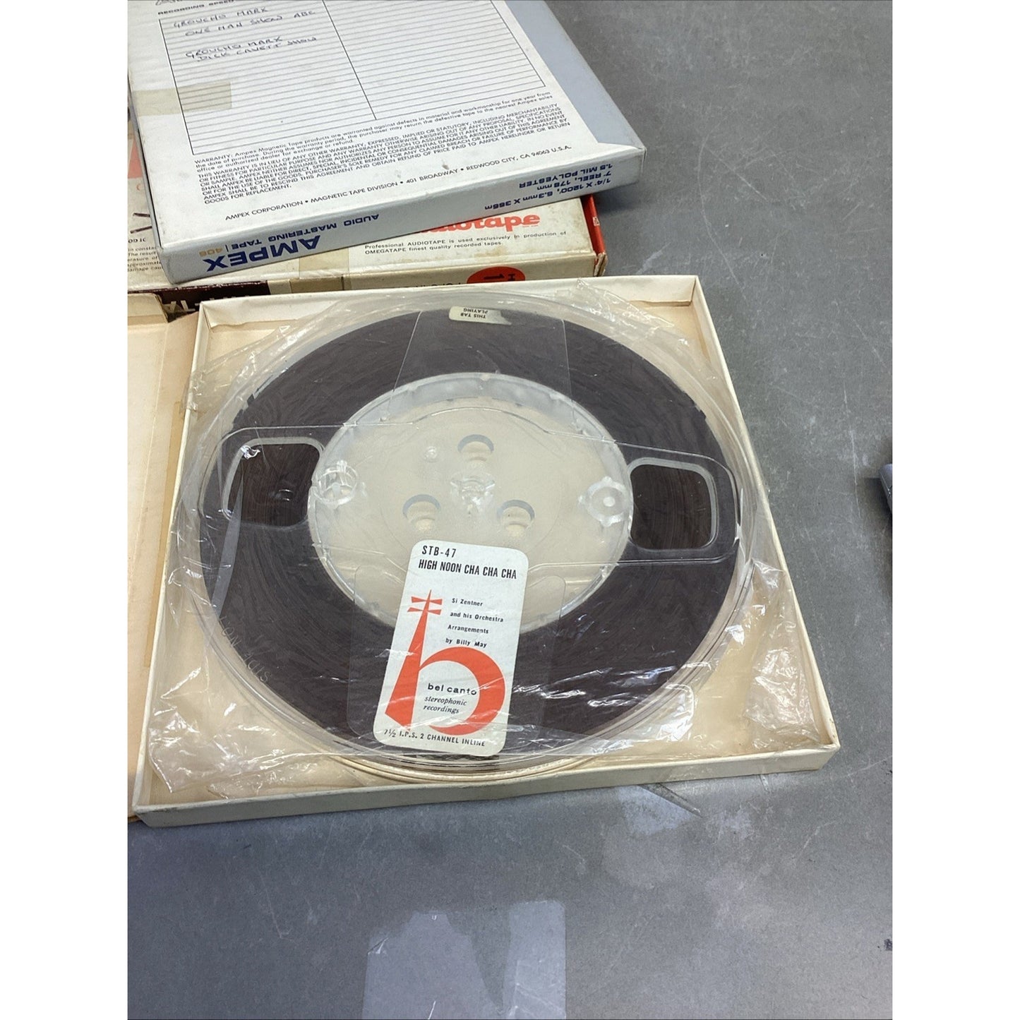 Pops In Stereo, High Noon, Groucho Marx, Pepe, George Mitchell Tape Reels