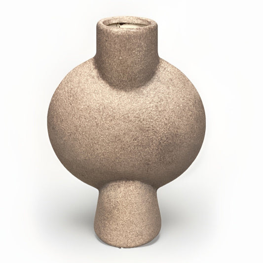 Sphere Vase - Bubl Mini/Taupe #101CP - 7.25”H