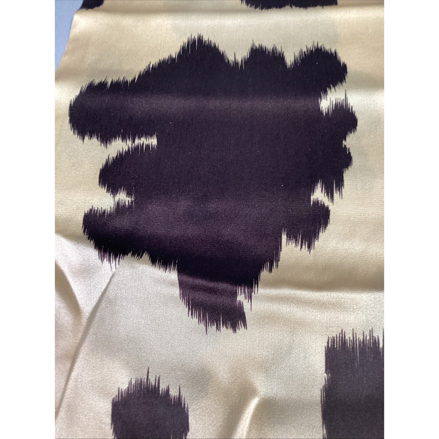 Silky Cow Print Women’s Scarf - 36x10”