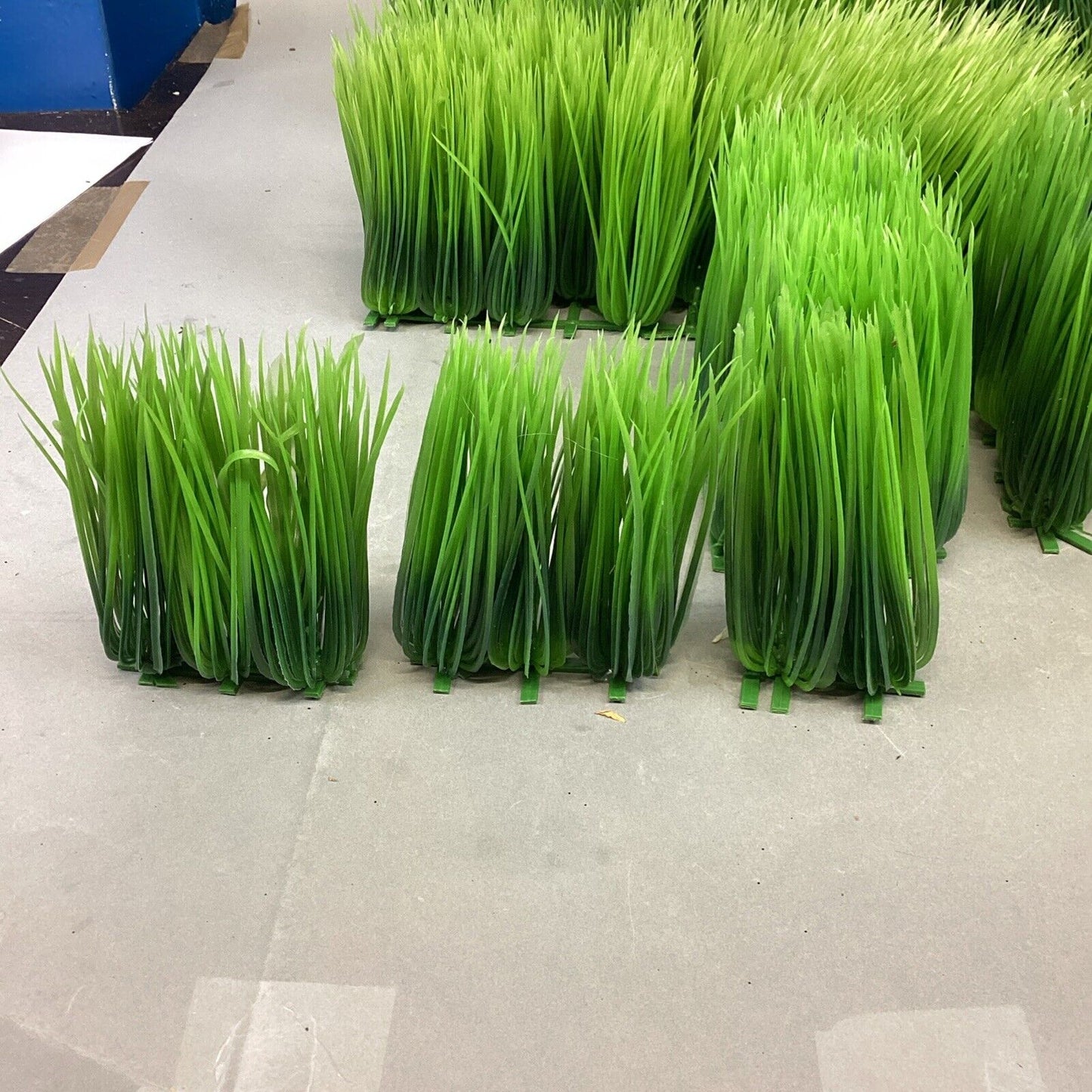 Lot Of 27 Fake Green Grass Decoration For Aquariums & More