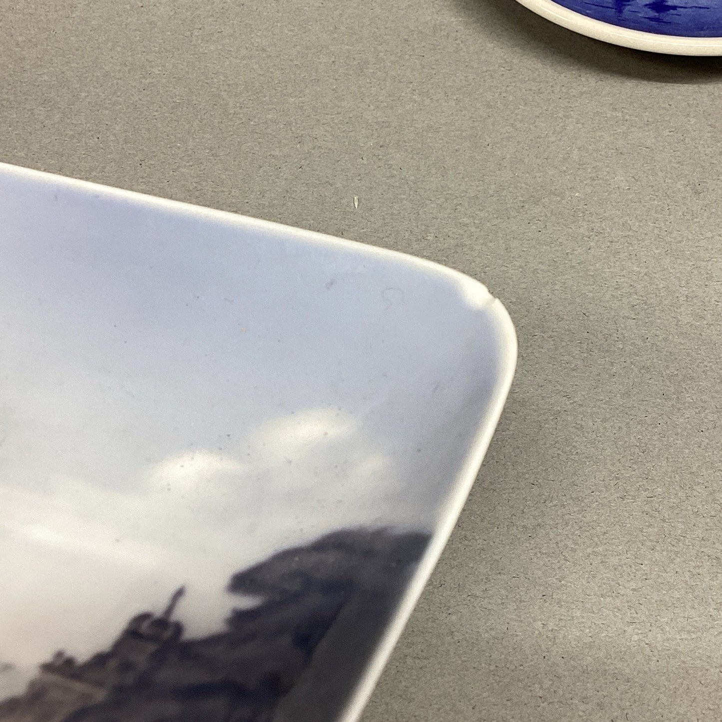 Royal Copenhagen Trinket Dish & 3 Decorative Mini Plates - Denmark