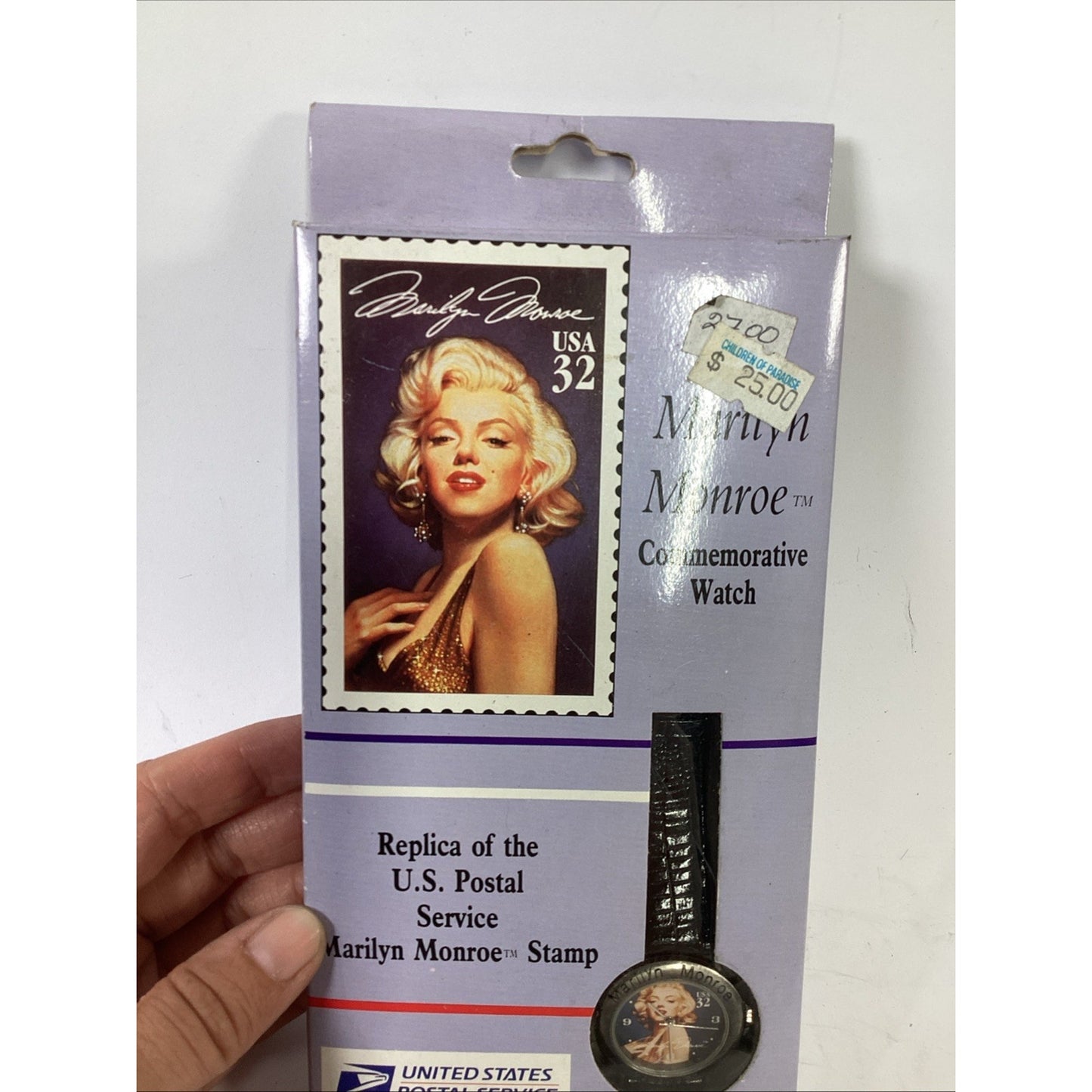 Marilyn Monroe Commemorative Watch Replica Of US Postal Service - NOS