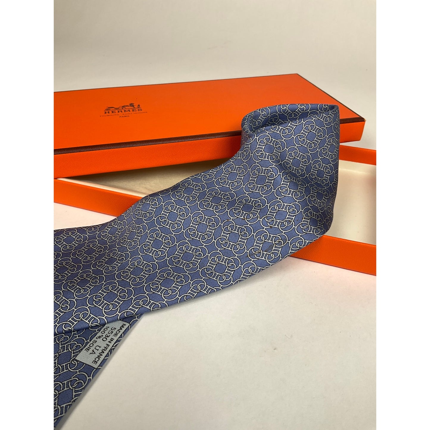 Men’s Hermès Circle Bit Tie REF: 5530 UA | No Box