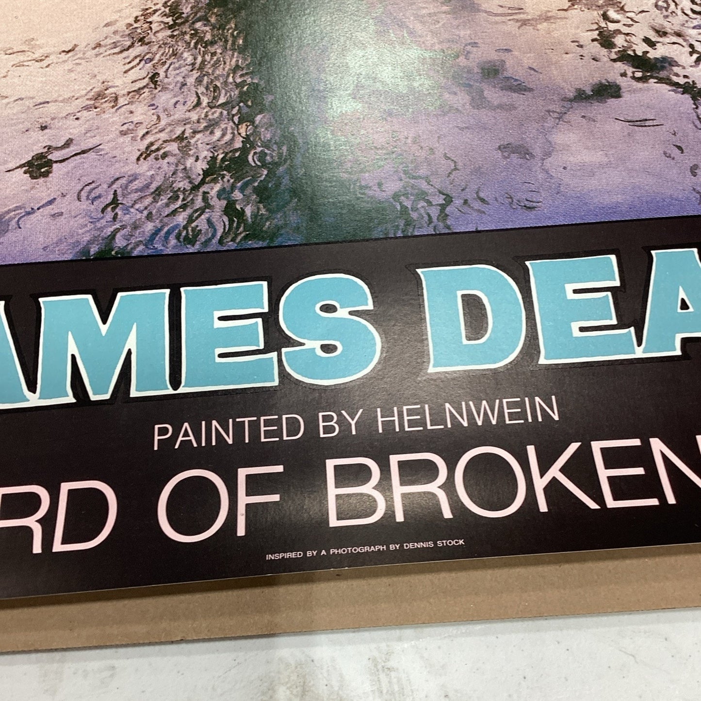 James Dean - Boulevard Of Broken Dreams Poster - 47.25x33”
