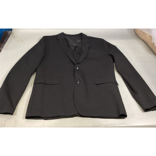 The Kooples Men's Black Fitted 2 Button Blazer Sport Coat