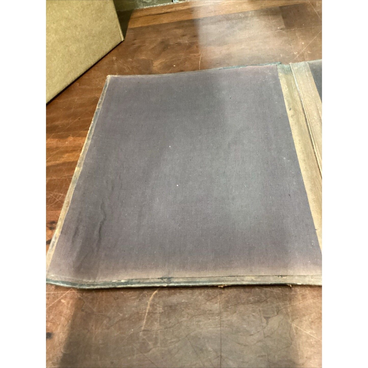 Vintage Artisan Brown Leather Bound Book Note Book Hard Cover