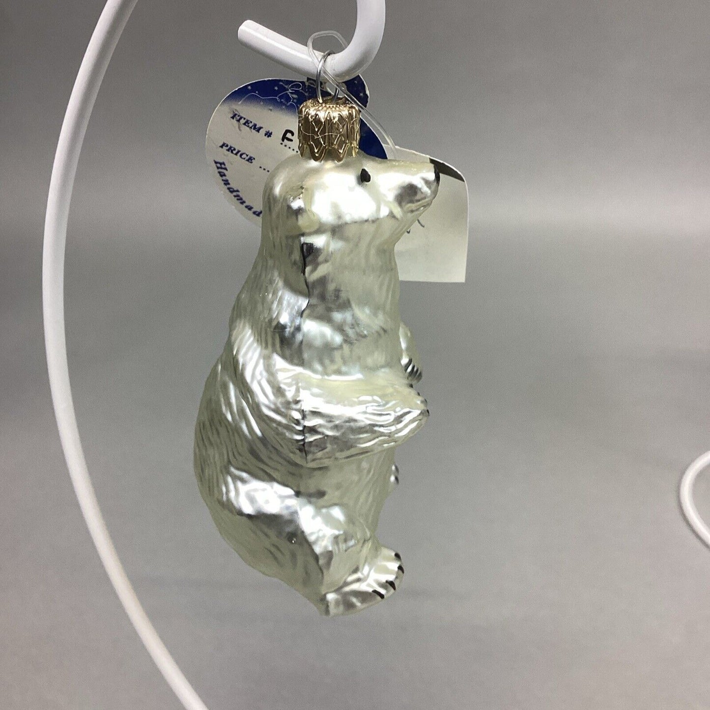 MX Polar Bear & GS Glass Polar Bear Ornaments- Made In Poland