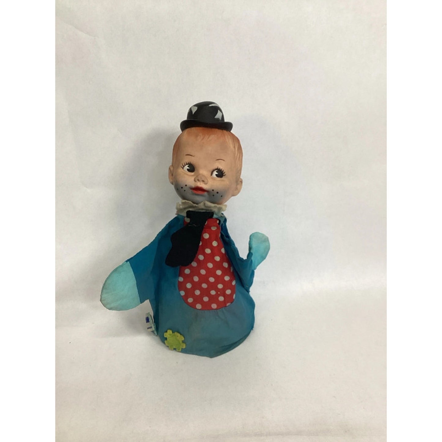 Vintage 1964 Tommy Tramp Knickerbocker Hand Puppet