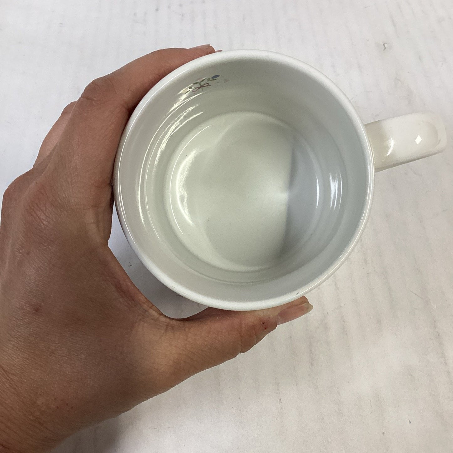 Vintage Michel & Company Floral and Bunny Mug - 1987