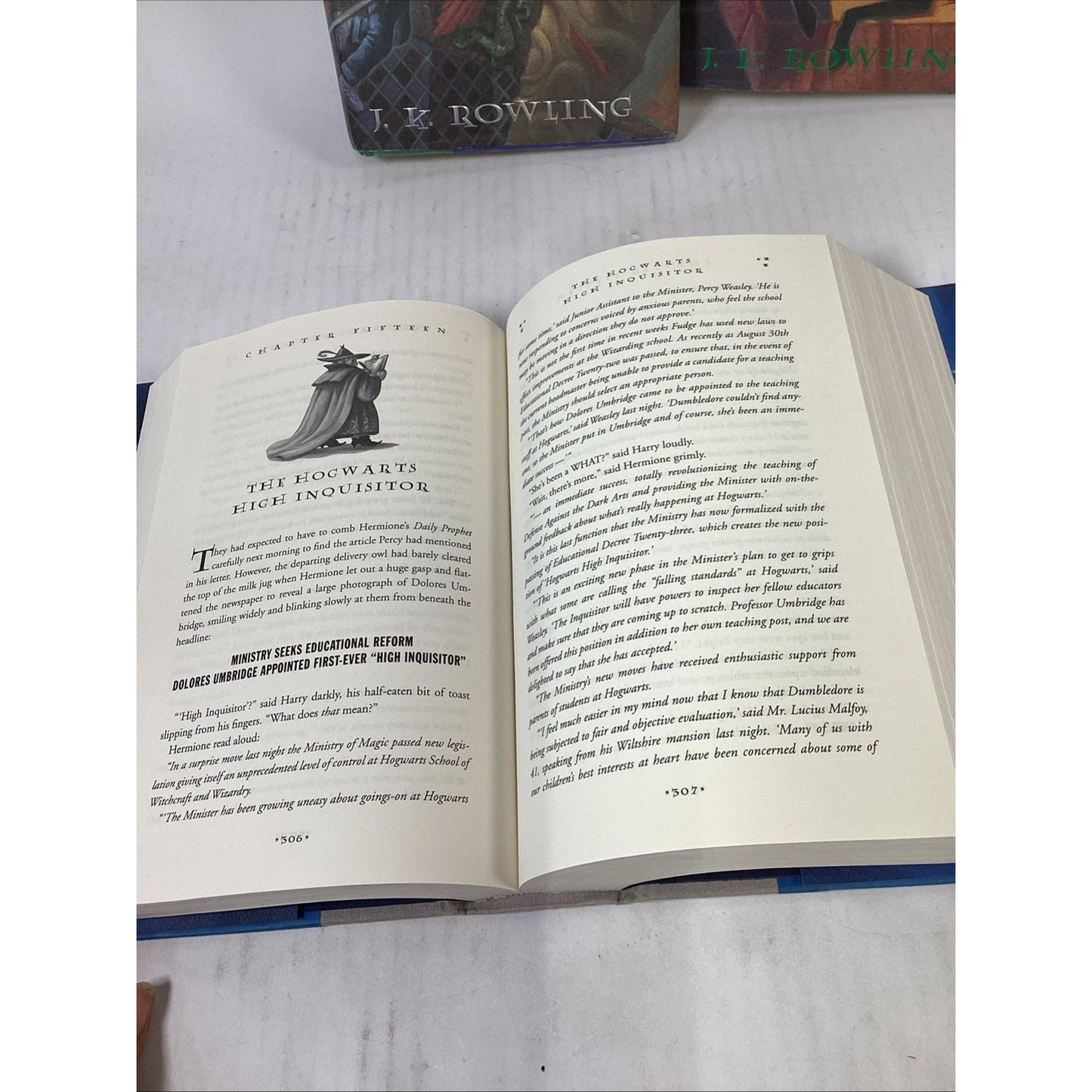 Lot of 6 Harry Potter Books - Hardcover