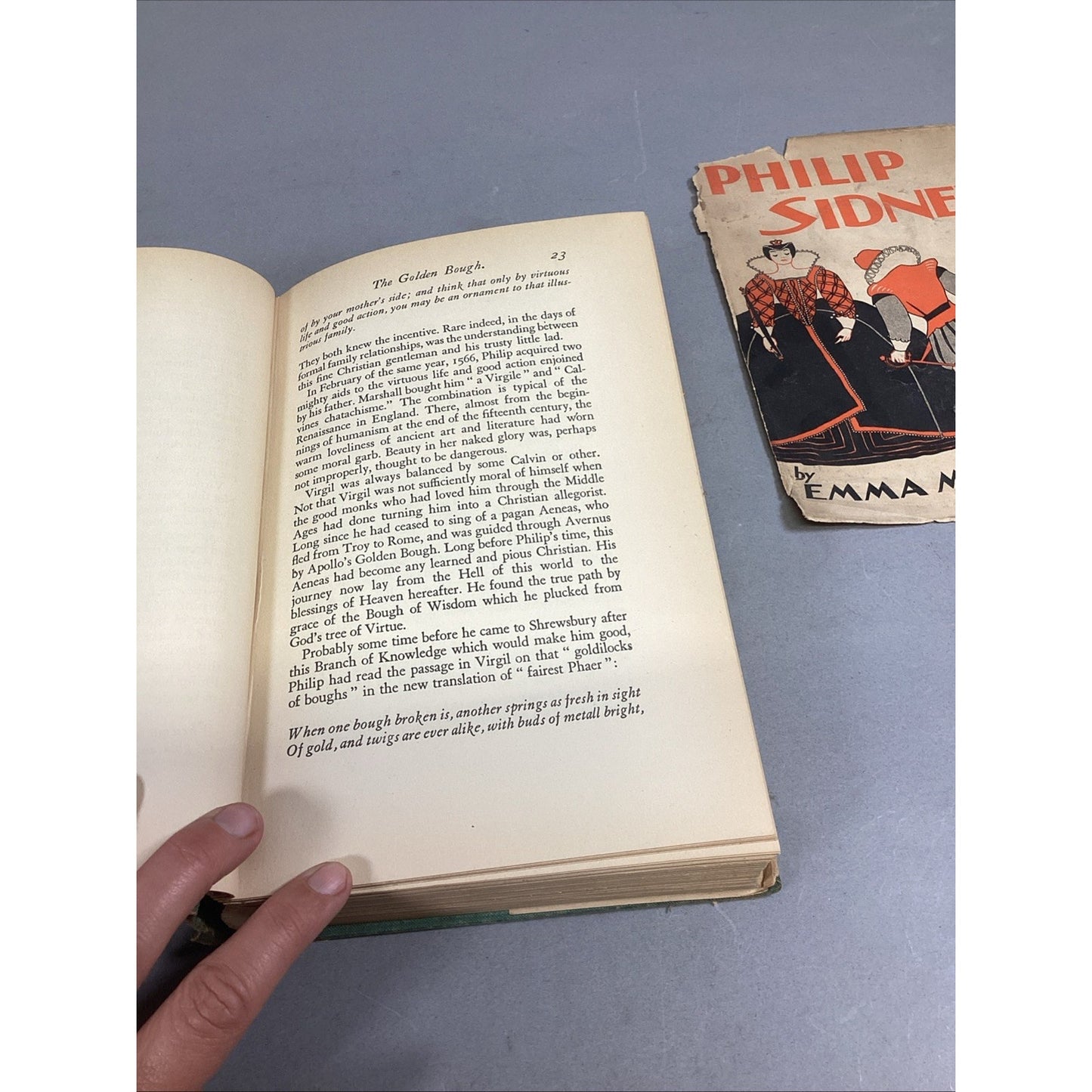 Philip Sidney By Emma M. Denkinger - Hardcover - 1932 - Rare