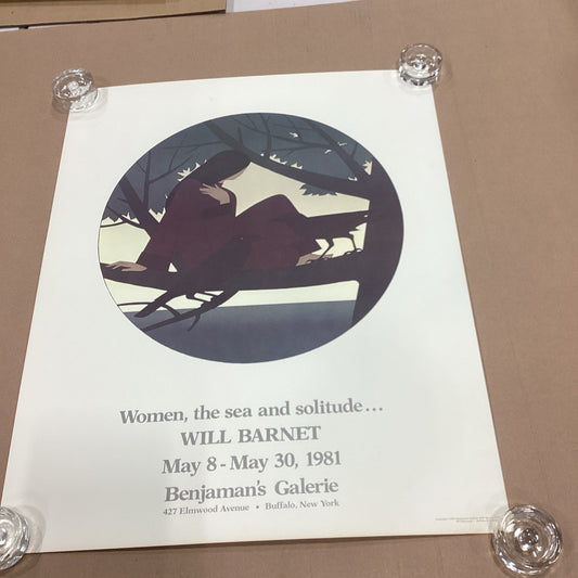 Will Barnet 1981 Gallery Poster - 30x24”