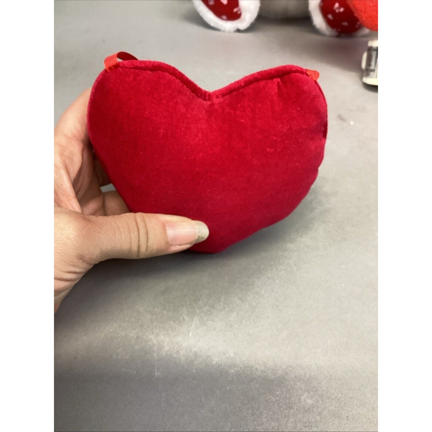 Set Of 14 Valentines Day Party Set - Plush Bear, Soap Pump, Pillows, Lights