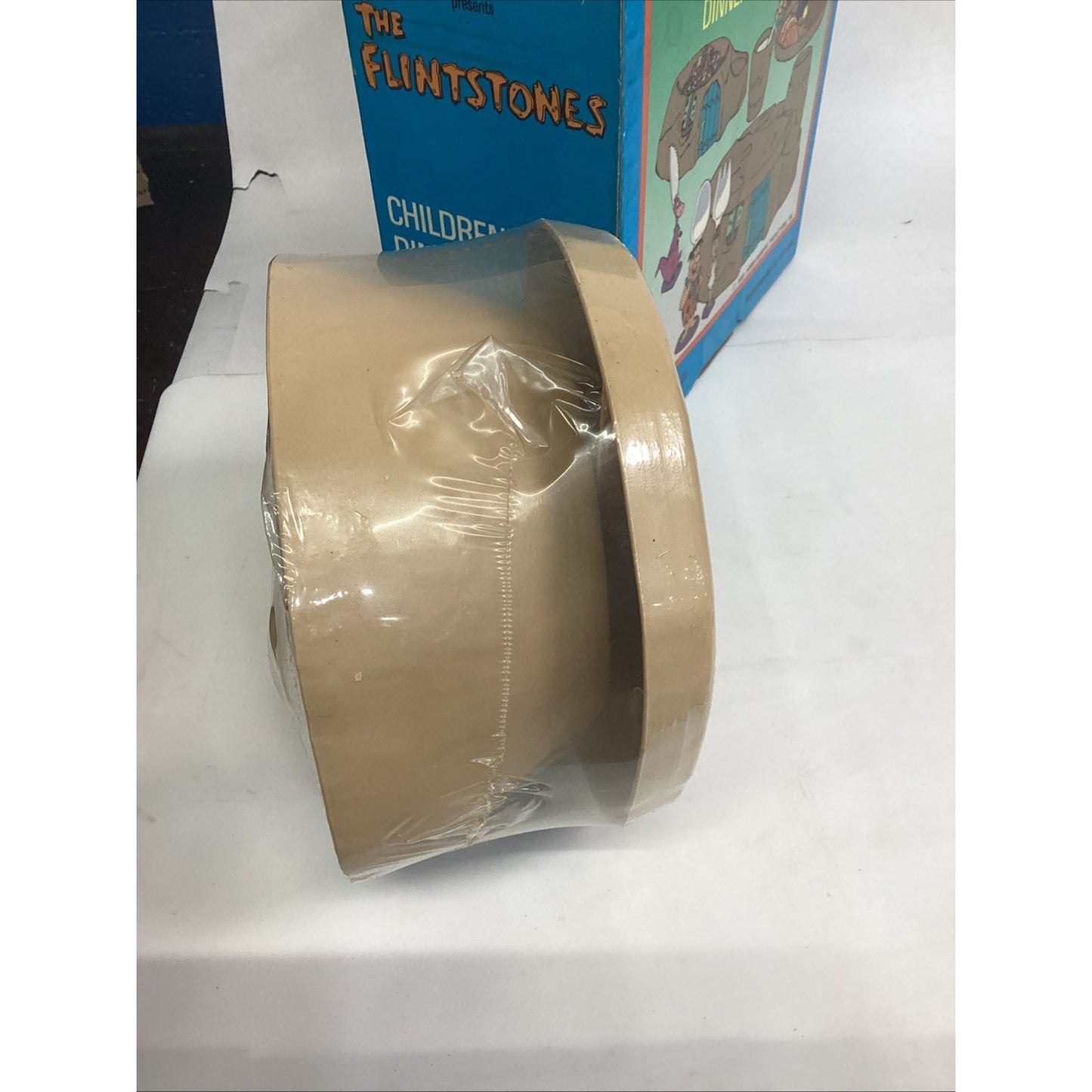 Vintage The Flintstones 8 PC Children’s Dinnerware Playset Set Starwares 1989