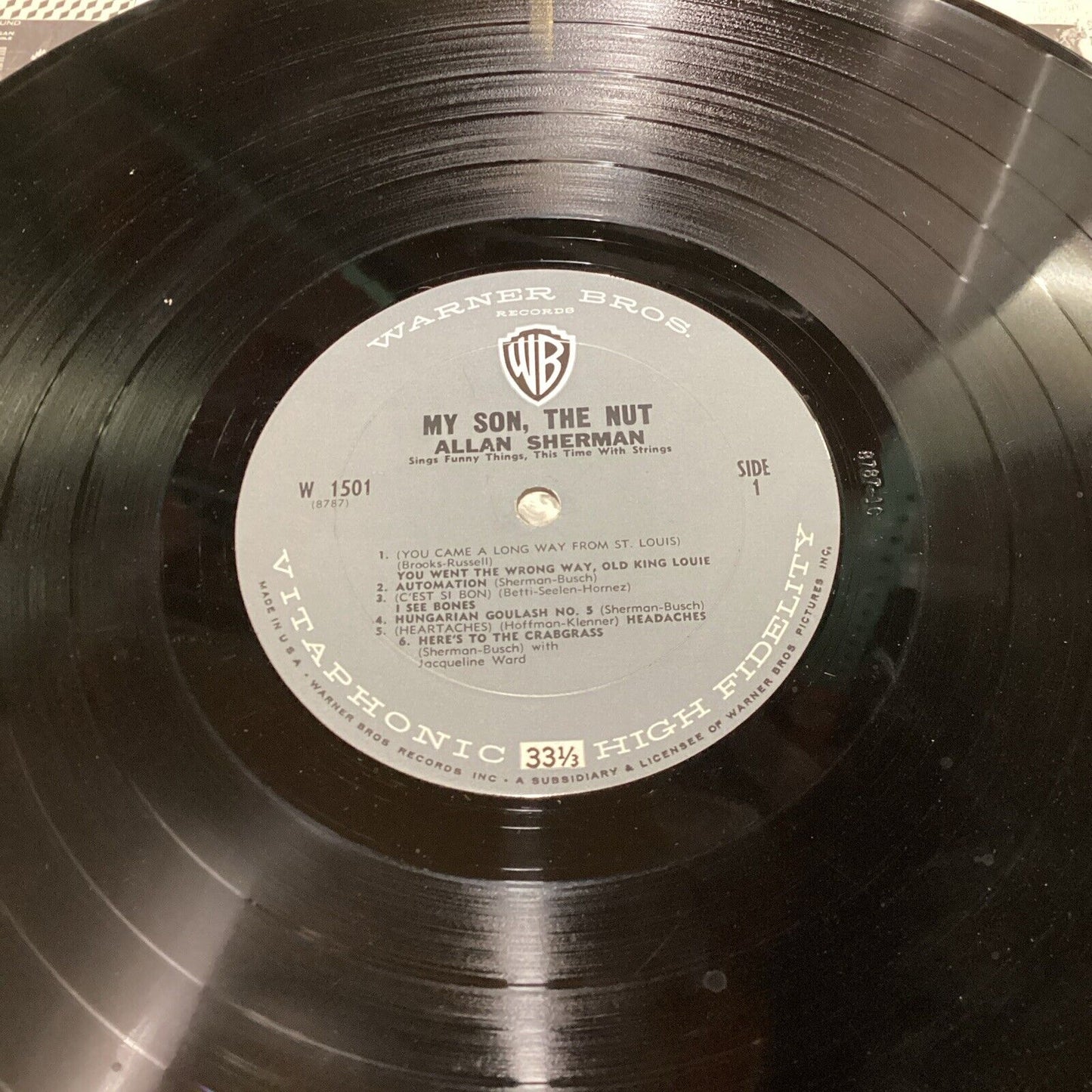 Allan Sherman - My Son The Nut , Fast Relief From TV Commercials & Sydney Omar