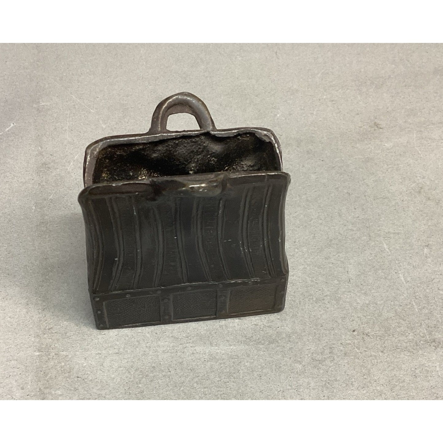 Antique Metal Business Card Holder Handbag Purse Satchel