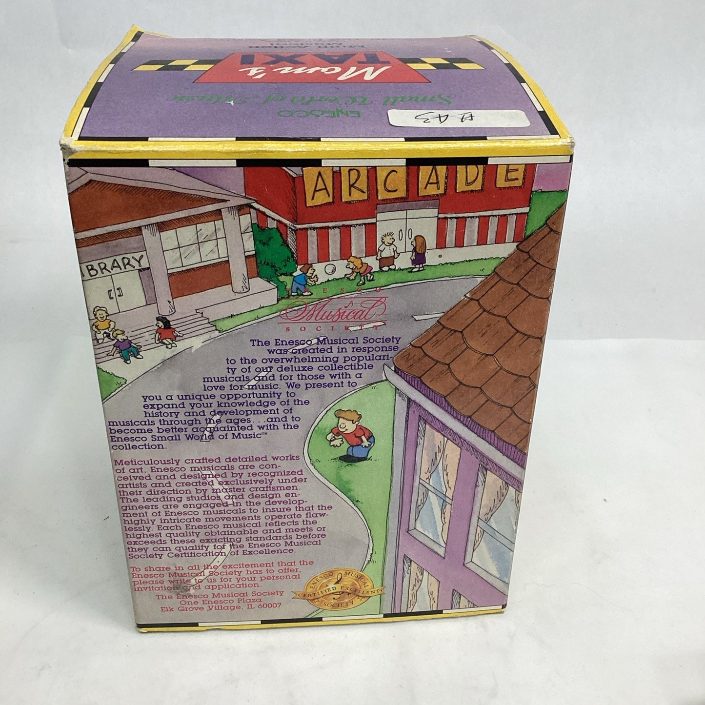 Enesco Mom's Taxi Multi Action Musical Music Box On The Road Again Rare