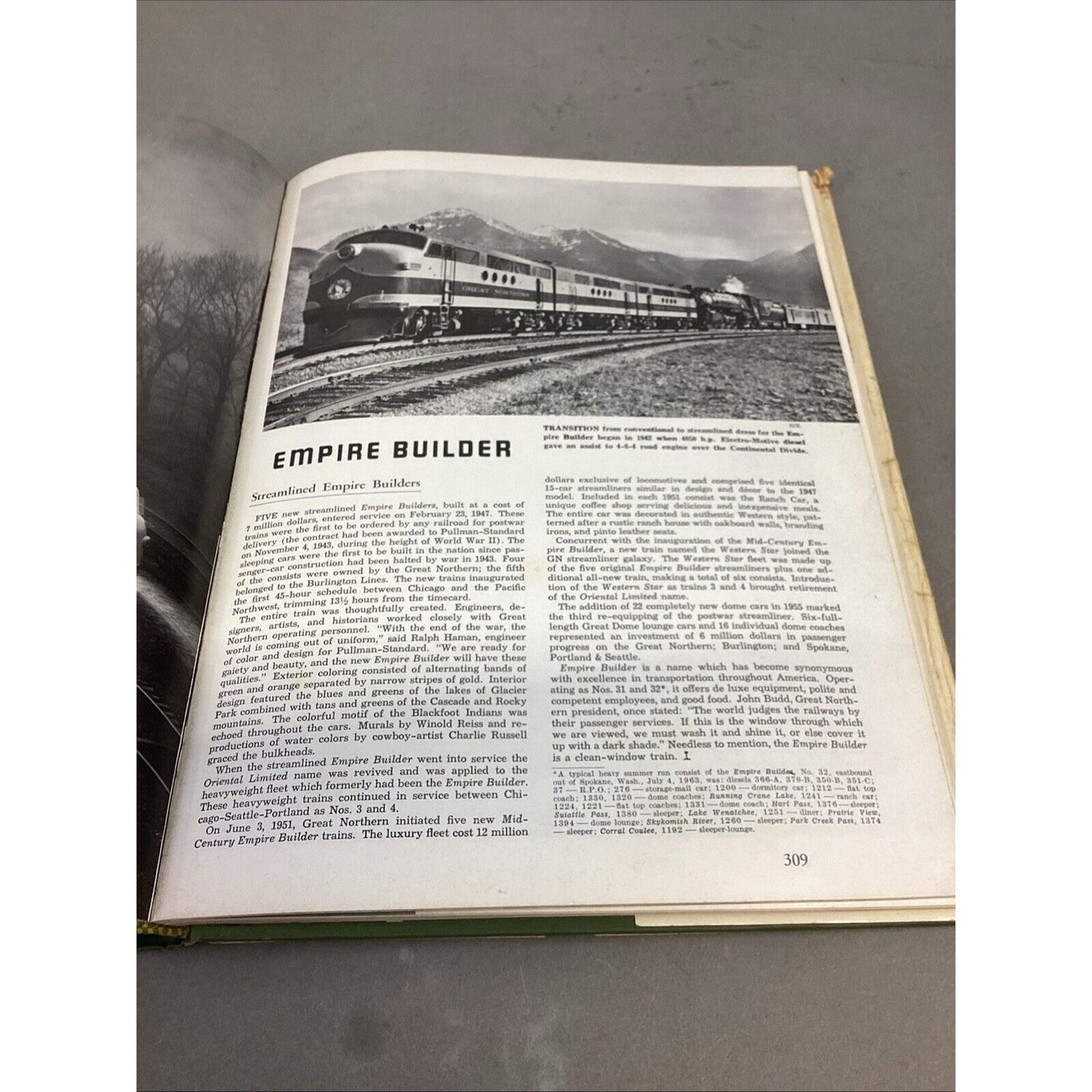 Some Classic Trains (Hardcover) by Arthur D. Dubin - From 1976 - Has 2 Foldouts