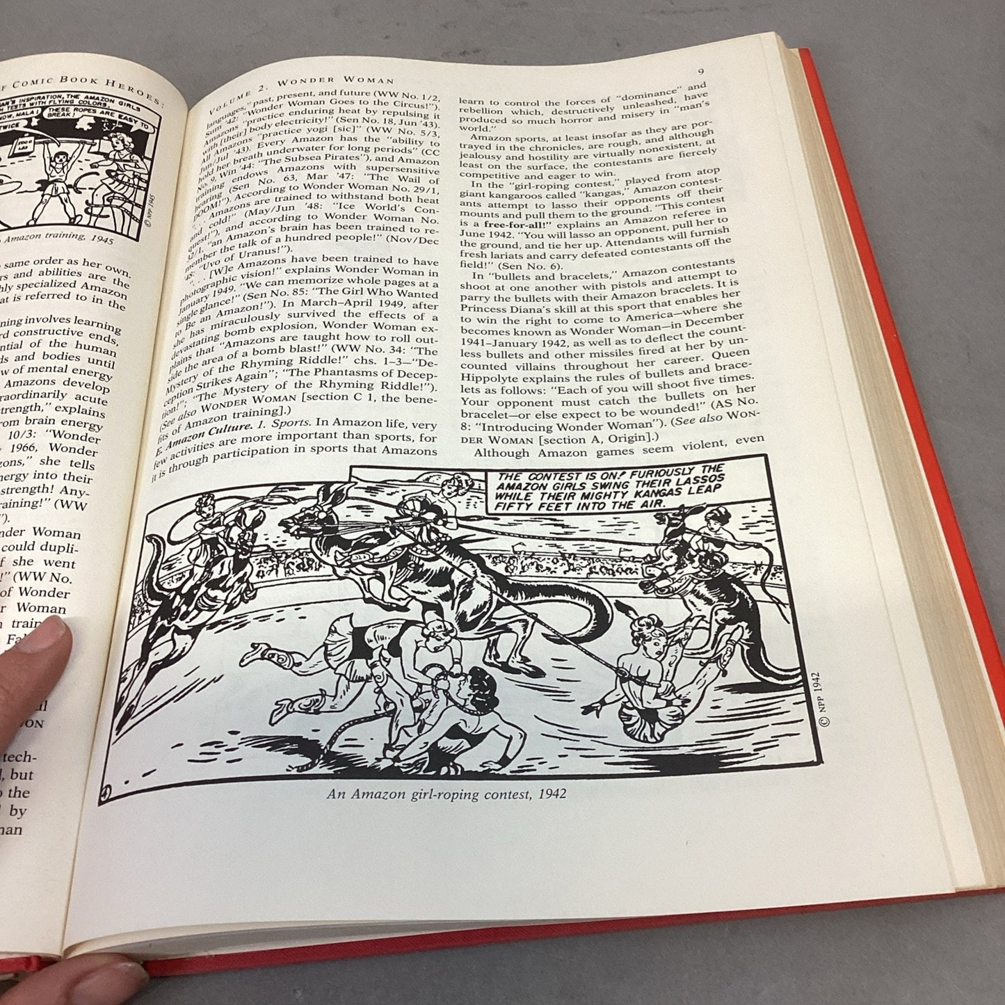 The Encyclopedia of Comic Book Heroes - 500 Entries - 1976 - Hardcover - 253 Pgs