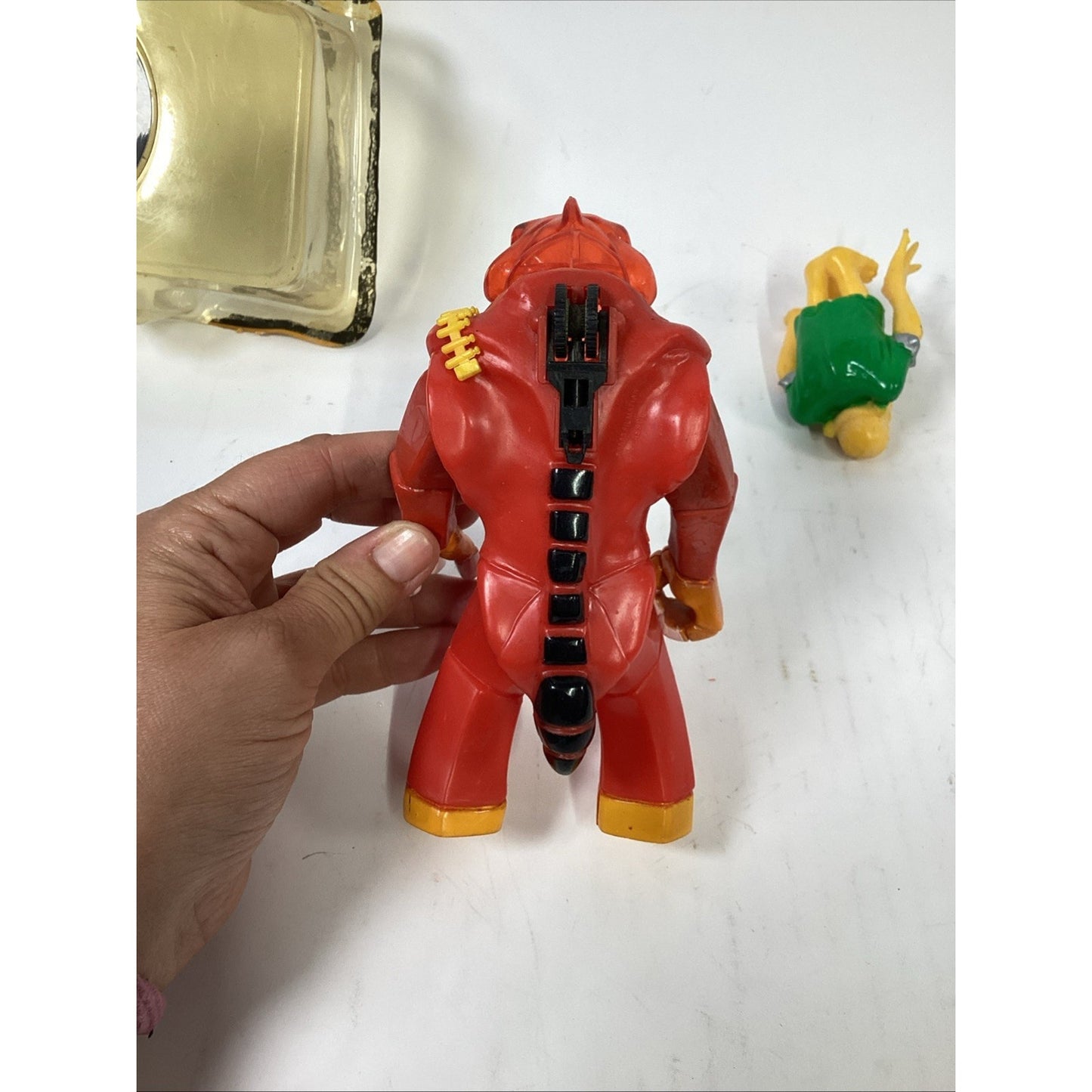 1980s Galoob Blackstar Laser Lights Lava Loc Action Figures In Original Plastic