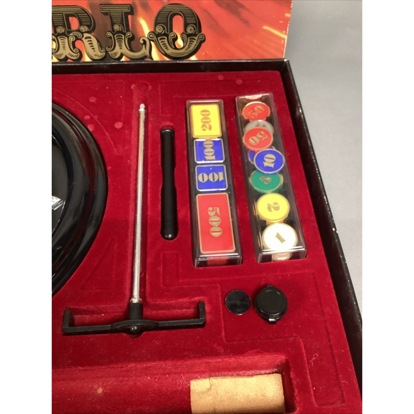 Vintage Peri Monte Carlo Roulette Wheel - Classic Casino Game Collectible
