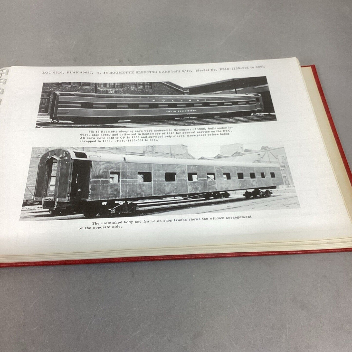 Book # 2048 of The Official Pullman-Standard Library Vol 2 New York Central