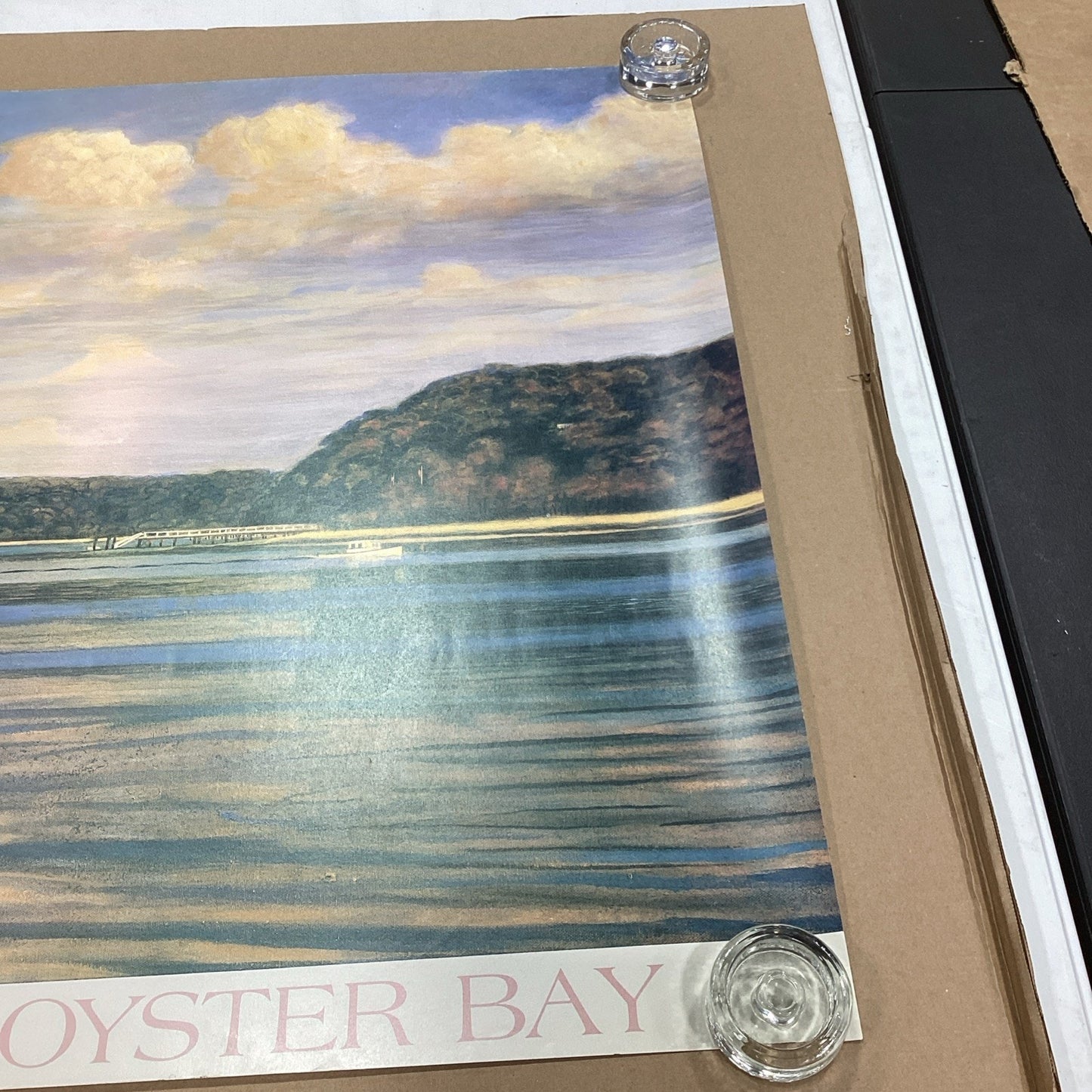 1987 William Jonas Oyster Bay Art Print - 39.5x30”